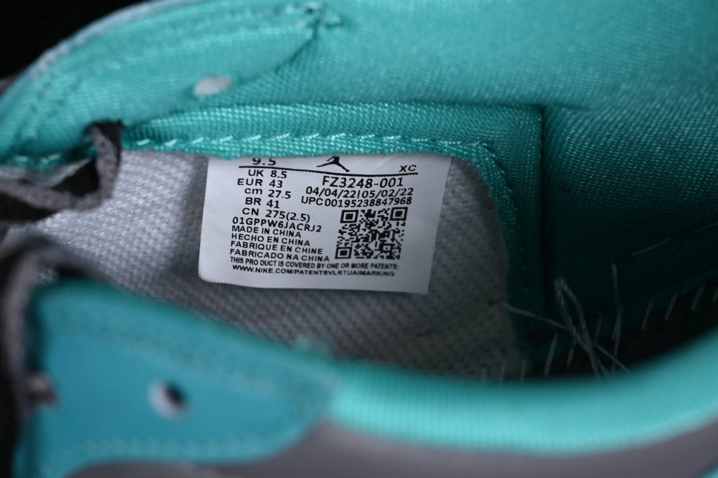 All categories Air Jordan Jordan series basketball shoes Air Jordan 1 Low Z version Air Jordan 1 Low AJ1 Joe 1 black and green electric embroidery hook cultural low-top casual sneakers FZ3248-001